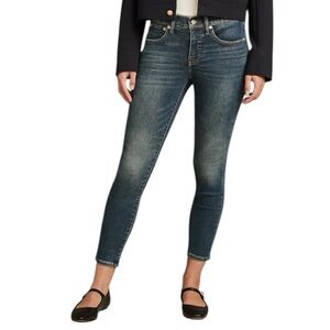 Lucky Brand Ava Skinny Mid Rise Ankel Length Jeans Medium Wash Denim Size 8/29